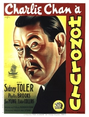 Charlie Chan in Honolulu movie posters (1938) mug