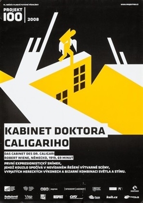 Das Cabinet des Dr. Caligari. movie posters (1920) wooden framed poster