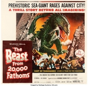 The Beast from 20,000 Fathoms movie posters (1953) poster