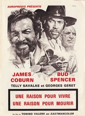 Una ragione per vivere e una per morire movie posters (1972) poster with hanger