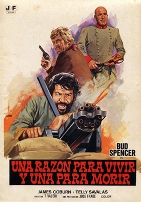 Una ragione per vivere e una per morire movie posters (1972) metal framed poster