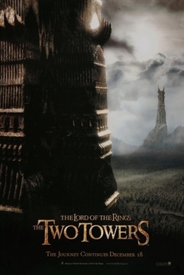 The Lord of the Rings: The Two Towers movie posters (2002) mouse pad