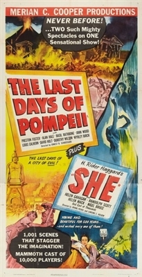 The Last Days of Pompeii movie posters (1935) wood print