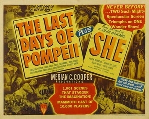 The Last Days of Pompeii movie posters (1935) metal framed poster