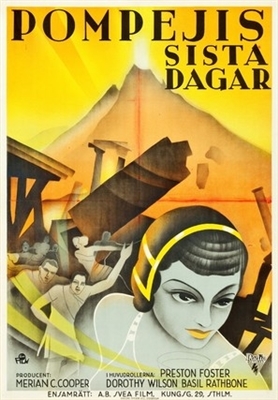 The Last Days of Pompeii movie posters (1935) poster with hanger