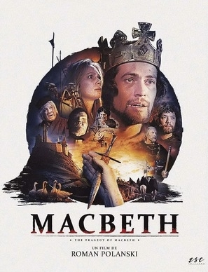 The Tragedy of Macbeth movie posters (1971) wood print