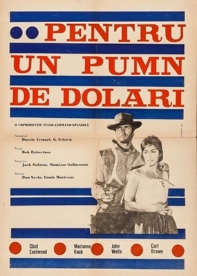 Per un pugno di dollari movie posters (1964) wood print