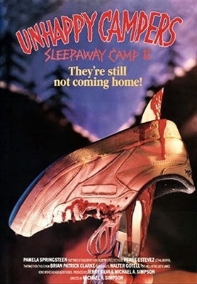 Sleepaway Camp II: Unhappy Campers movie posters (1988) pillow