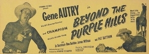 Beyond the Purple Hills movie posters (1950) poster