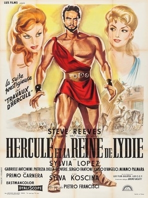 Ercole e la regina di Lidia movie posters (1959) pillow