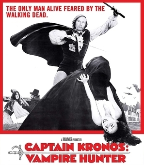 Captain Kronos - Vampire Hunter movie posters (1974) wooden framed poster