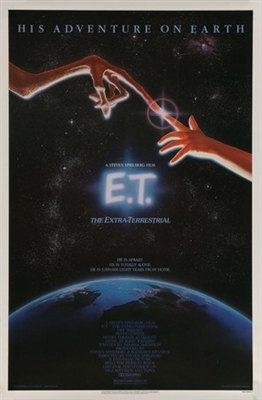 E.T.: The Extra-Terrestrial movie posters (1982) pillow