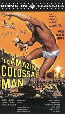 The Amazing Colossal Man movie posters (1957) wood print