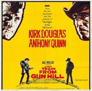 Last Train from Gun Hill movie posters (1959) poster with hanger