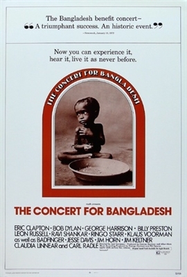 The Concert for Bangladesh movie posters (1972) tote bag