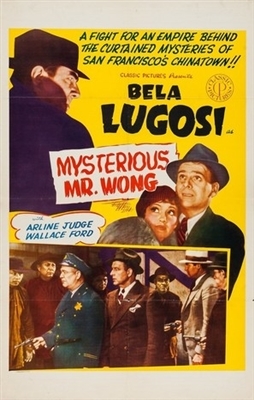 The Mysterious Mr. Wong movie posters (1934) metal framed poster