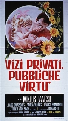 Vizi privati, pubbliche virtÃ¹ movie posters (1976) sweatshirt