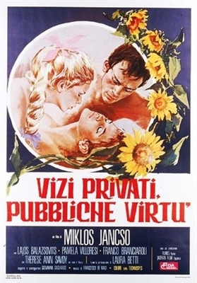 Vizi privati, pubbliche virtÃ¹ movie posters (1976) t-shirt