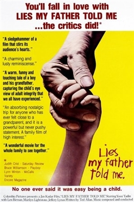 Lies My Father Told Me movie posters (1975) Stickers MOV_1724388