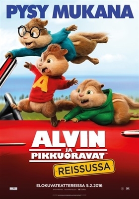 Alvin and the Chipmunks: The Road Chip movie posters (2015) puzzle MOV_1724585