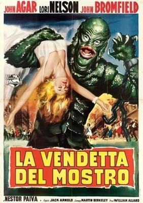 Revenge of the Creature movie posters (1955) poster