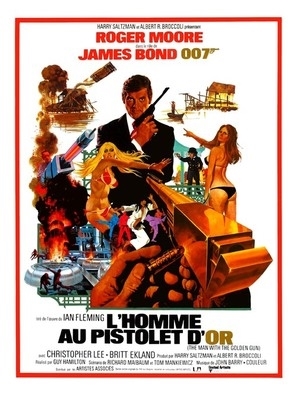 The Man With The Golden Gun movie posters (1974) poster with hanger