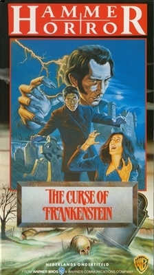 The Curse of Frankenstein movie posters (1957) wood print