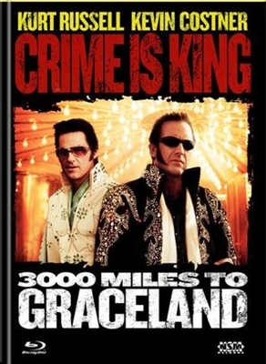 3000 Miles To Graceland movie posters (2001) wood print