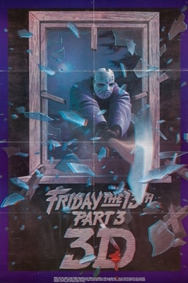 Friday the 13th Part III movie posters (1982) poster