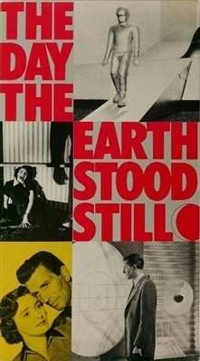 The Day the Earth Stood Still movie posters (1951) wood print