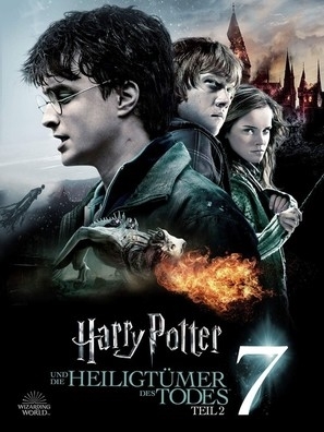 Harry Potter and the Deathly Hallows: Part II movie posters (2011) pillow