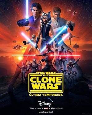 Star Wars: The Clone Wars movie posters (2008) Longsleeve T-shirt