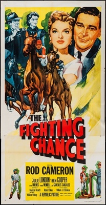 The Fighting Chance movie poster (1955) Stickers MOV_17505dfe