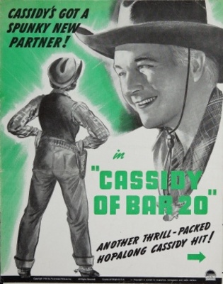 Cassidy of Bar 20 movie poster (1938) Mouse Pad MOV_17536adf