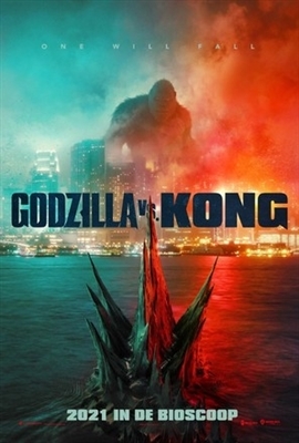 Godzilla vs. Kong movie posters (2021) pillow