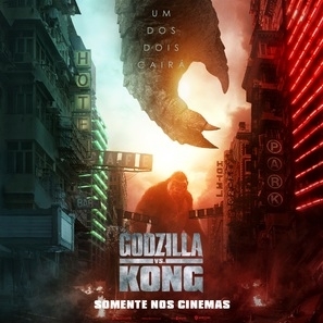 Godzilla vs. Kong movie posters (2021) wood print