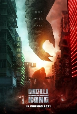 Godzilla vs. Kong movie posters (2021) canvas poster