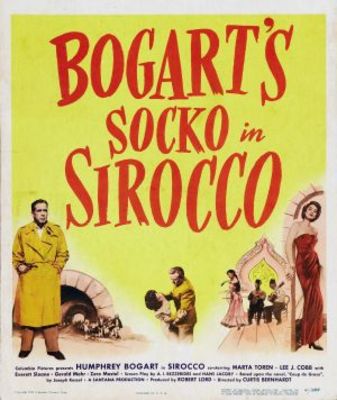 Sirocco movie poster (1951) poster with hanger