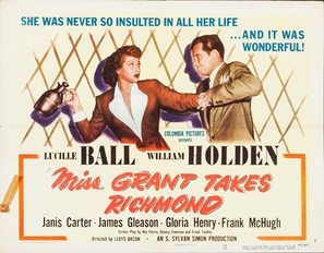 Miss Grant Takes Richmond movie posters (1949) poster with hanger