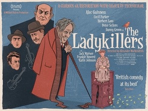 The Ladykillers movie posters (1955) metal framed poster