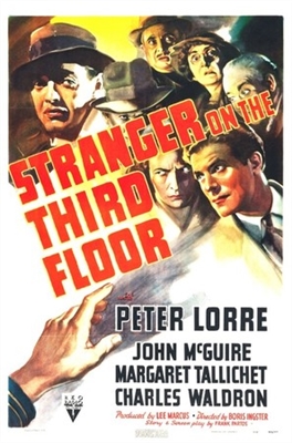 Stranger on the Third Floor movie posters (1940) poster