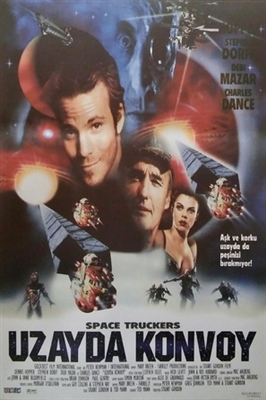 Space Truckers movie posters (1996) wooden framed poster