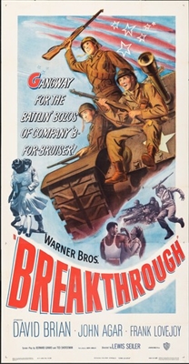 Breakthrough movie posters (1950) wood print