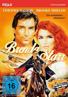 Brenda Starr movie posters (1989) canvas poster