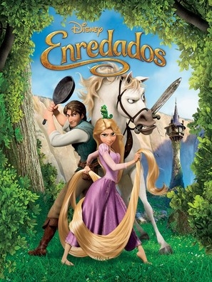 Tangled movie posters (2010) canvas poster