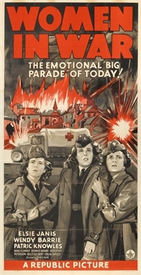 Women in War movie posters (1940) Stickers MOV_1782618
