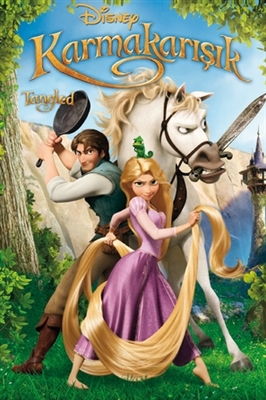 Tangled movie posters (2010) puzzle MOV_1782870