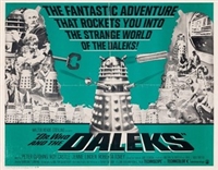 Dr. Who and the Daleks movie posters (1965) Mouse Pad MOV_1783165