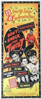 Don't Knock the Twist movie posters (1962) metal framed poster