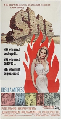 She movie posters (1965) canvas poster